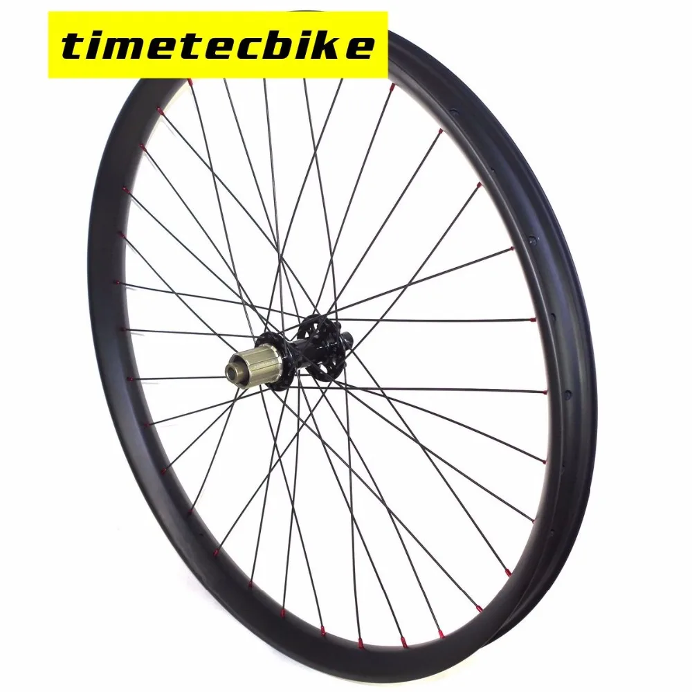 

29ER BOOST CARBON WHEELS 50MM WIDTH BOOST HUB CARBON WHEELSET TUBELESS HUB FRONT 15*110MM REAR 12*148MM