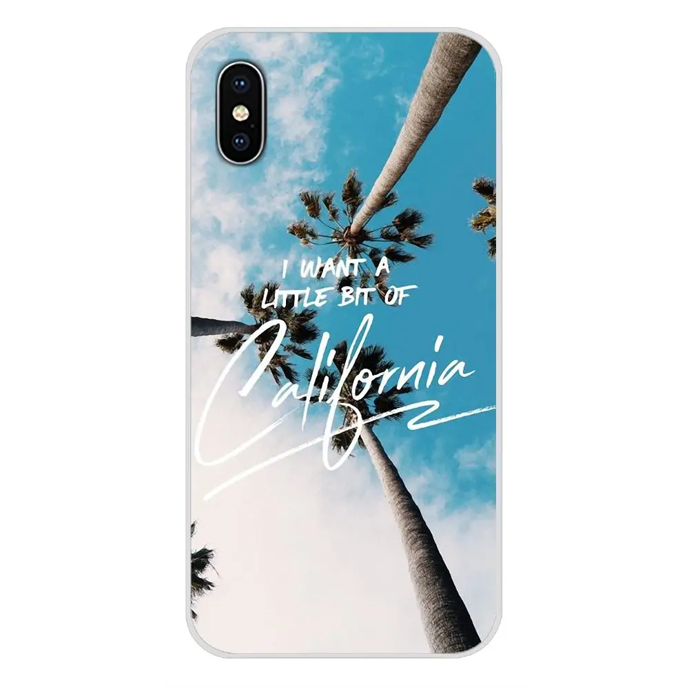 Чехлы и аксессуары для Apple iPhone X XR XS MAX 4 6 5C SE 6S 7 8 Plus ipod touch 5 califorse с изображением