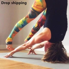 Professional drop shipping service high quality super breathable workout leggings women gym clothing colorful yoga pants