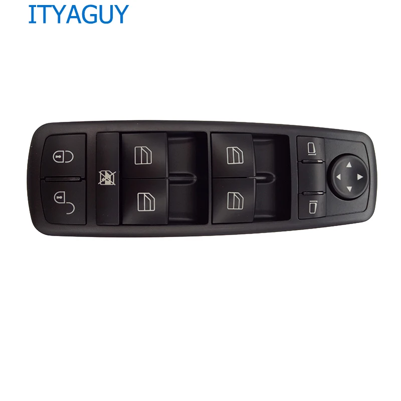 

Electric Power Window Master Switch Button For Benz A B GL M R Class W245 W169 A150 B200 X164 2004-2012 A1698206610 1698206610