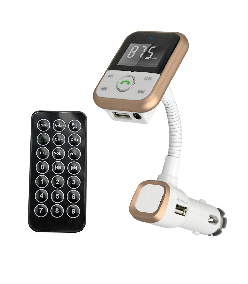 Bluetooth Car Kit MP3 Player Handsfree Wireless FM Transmitter Radio