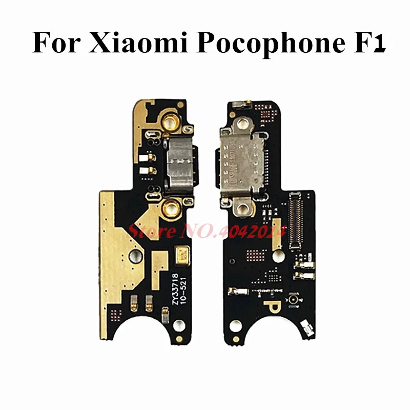 Оригинальный USB порт для зарядки док станции гибкий кабель Xiaomi Pocophone Poco F1 зарядное