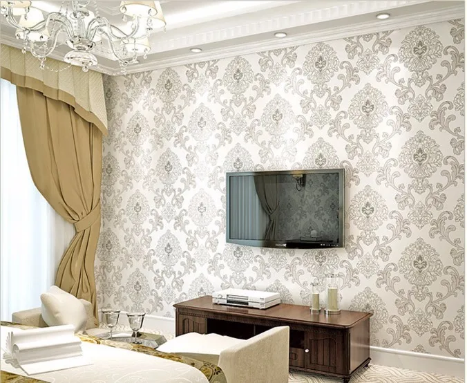 Beibehang с объемным 3D ТВ фоне стены нетканые европейском стиле большой цветок фоне стены гостиной обои