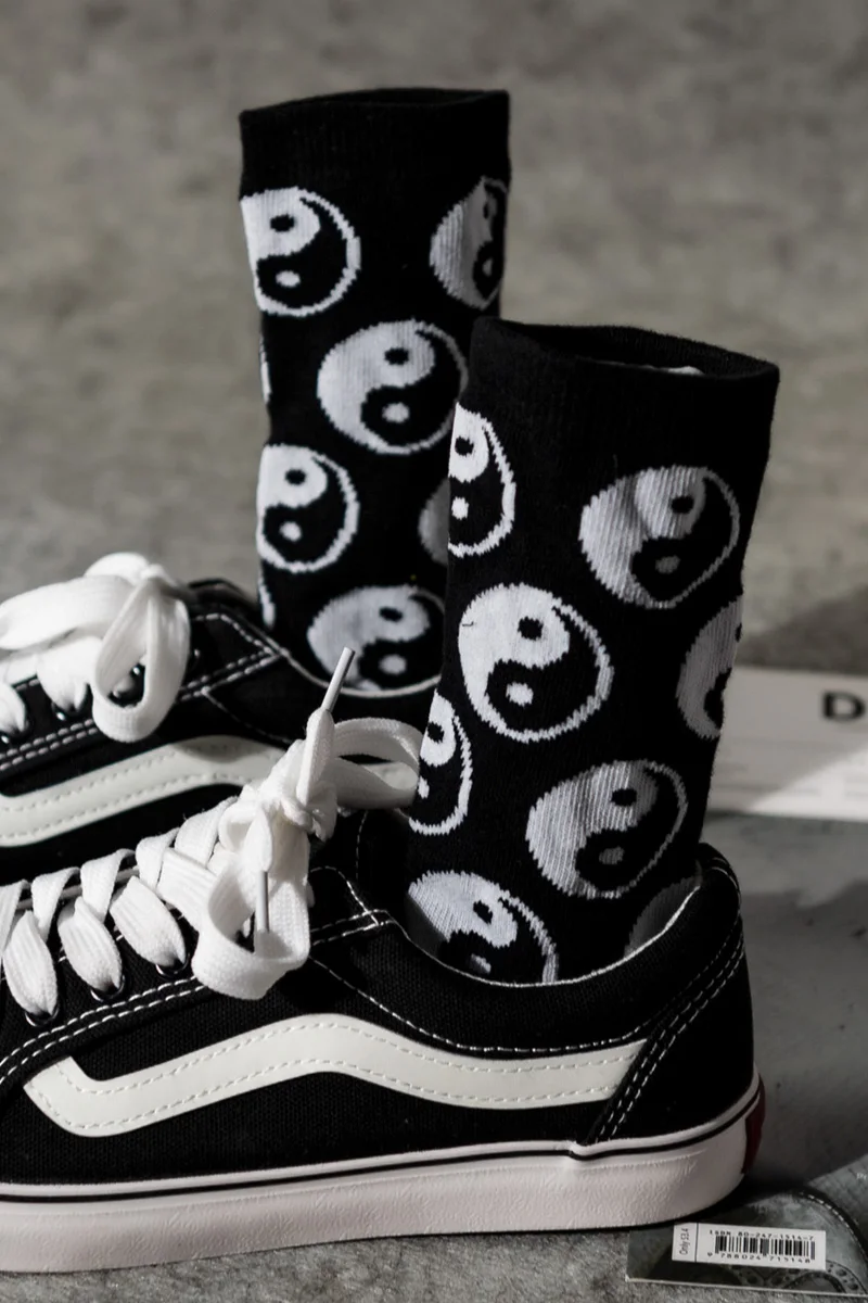 Tai Chi Модные Классические хлопковые носки в китайском стиле для мужчин и женщин