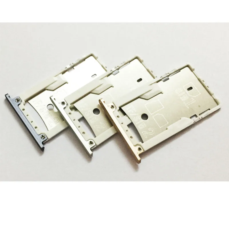 

Original New Sim Card For Xiaomi Redmi Pro Sim Card Tray Holder Slot Adapter Replacement Grey Gold Silver