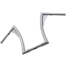 Серебряные вешалки для мотоциклов 1-1/" 16" высокий подъем " рули для Harley