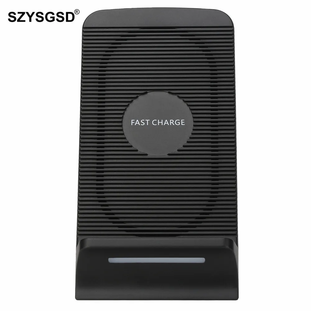 Szysgsd 5 В/2A Беспроводной Зарядное устройство для Samsung Galaxy S8 S7 S9 край Ци док станция