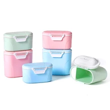 Детские кастрюли для хранения молока, портативный дозатор сухого молока, контейнер для еды, миска для кормления малышей, для детей, коробка из полипропилена