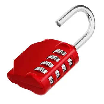 

2019 Hot Sale 4 Digit Password Combination Lock Travel Luggage Suitcase Code Padlock Steel And Zinc Alloy