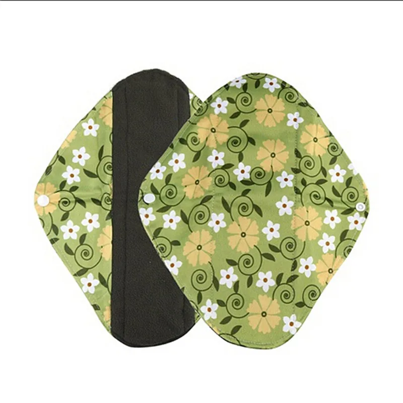 31*8cm Organic Bamboo Inner Washable Reusable Menstrual Pads Sanitary Lady Cloth Pad Panty Liner Feminine Hygiene | Красота и