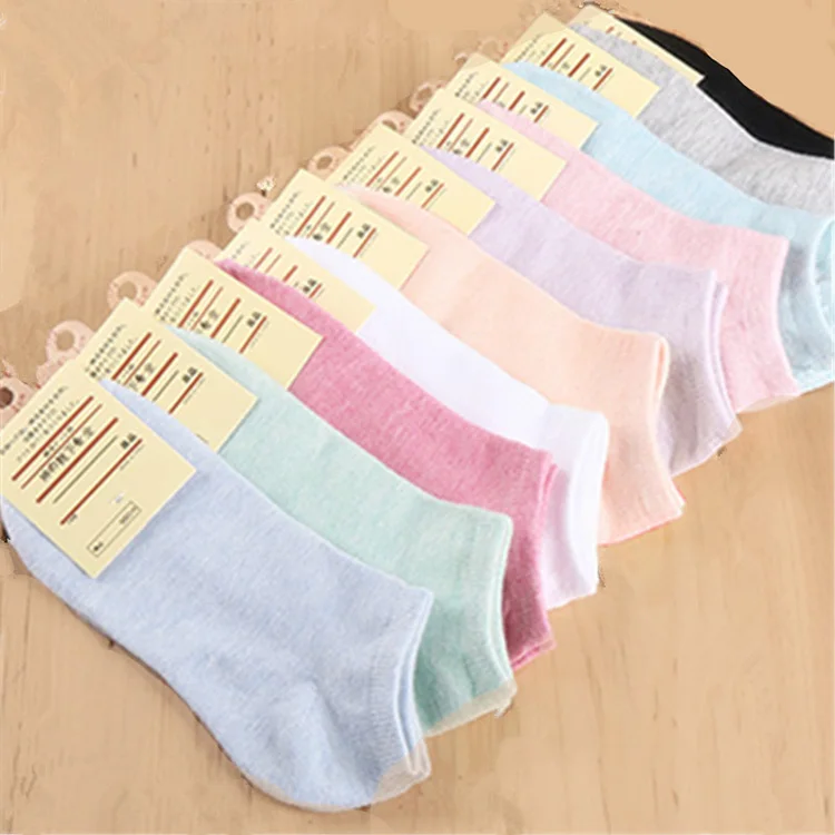 FENNASI, яркие цвета, женские носки до щиколотки, забавные, милые, однотонные, плюшевые носки-лодочкой, женские, для девушек, художественные носки, короткие носки