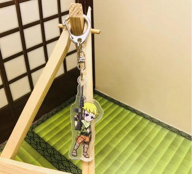 Fort Night Battle Royale Acrylic Model Toys Fortnight Game Accessories Action Figure Metal Fortress Night Keychain Xmas Gifts