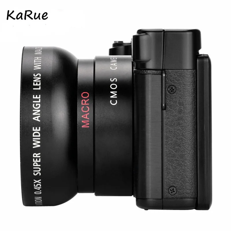KaR CDR2 24MP цифровая камера Full HD 1080P 3 0 &quotЖКД вращающийся антивибрационный 4X видео DV