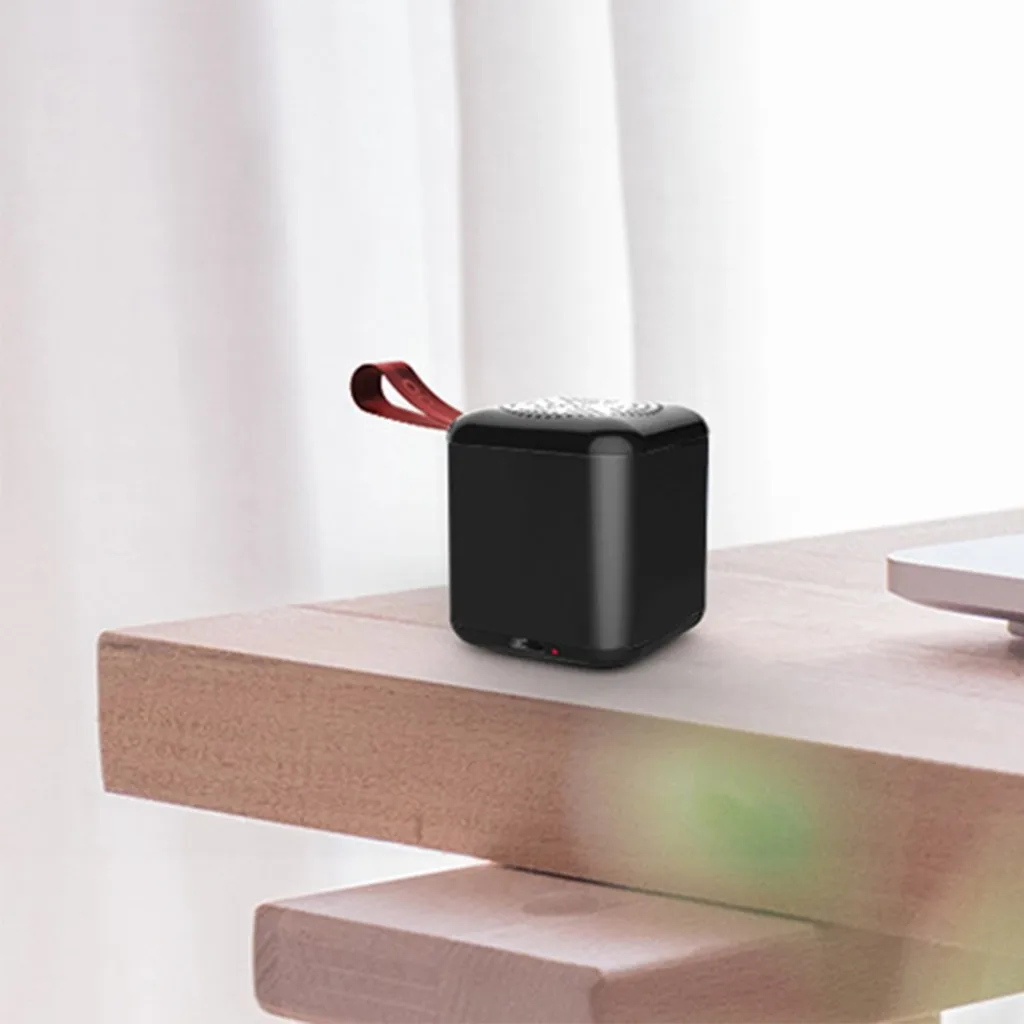 HIPERDEAL Мини Bluetooth динамик с карабином Поддержка 2 соединения для душа Ванная