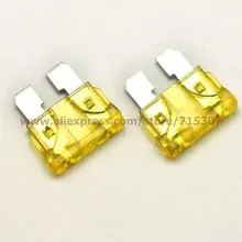 PHISCALE 20 шт Средний автомобиль/предохранитель ксеноновой лампы 20A