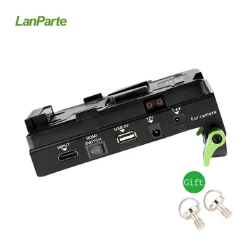 

Lanparte VBP-01 V-Mount Battery Pinch HDMI Splitter Power Supply Adapter V-Lock for DSLR Camera Rig