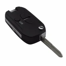 Maizhi 3 кнопки дистанционного автомобиль-Стайлинг случае ключ для Mitsubishi Lancer CJ удаленного Оболочки крышка Корпус (левый паз лезвие)