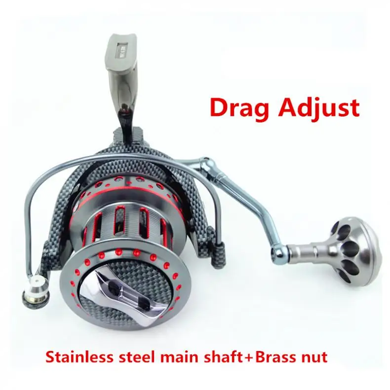 

Full metal 10+1 Ball Bearings 4.7:1 Spool Jigging Trolling Long Shot Casting Saltwater Surf Spinning Sea Fishing Reel