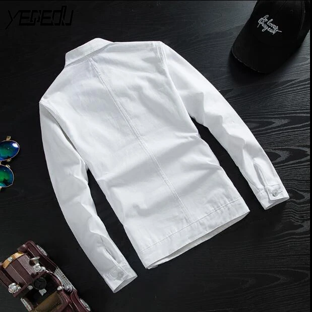 amazing #3403 Spring 2019 Slim Casual Denim Jacket Men Short Windbreaker Bomber Jacket Unisex Jeans Coat Bl