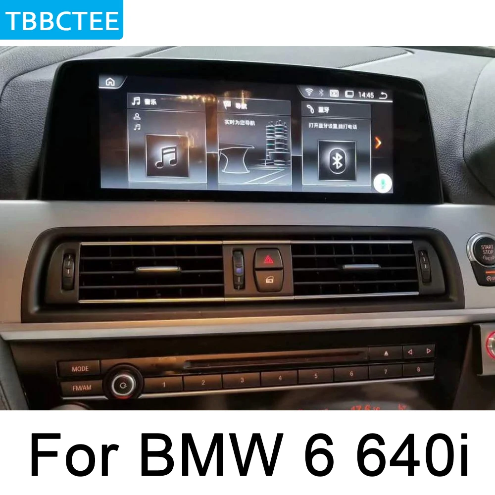 Best For BMW 6 640i 650i 640d 2010~2012 CIC Car Multimedia Radio DVD Player Android Auto radio GPS Navigation Map HD Touch Screen 3