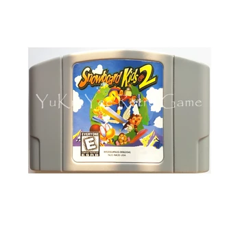

Snowboard Kids 2 Video Game Accessories Memory Cartridge Card for 64 Bit Console US NTSC Version N108