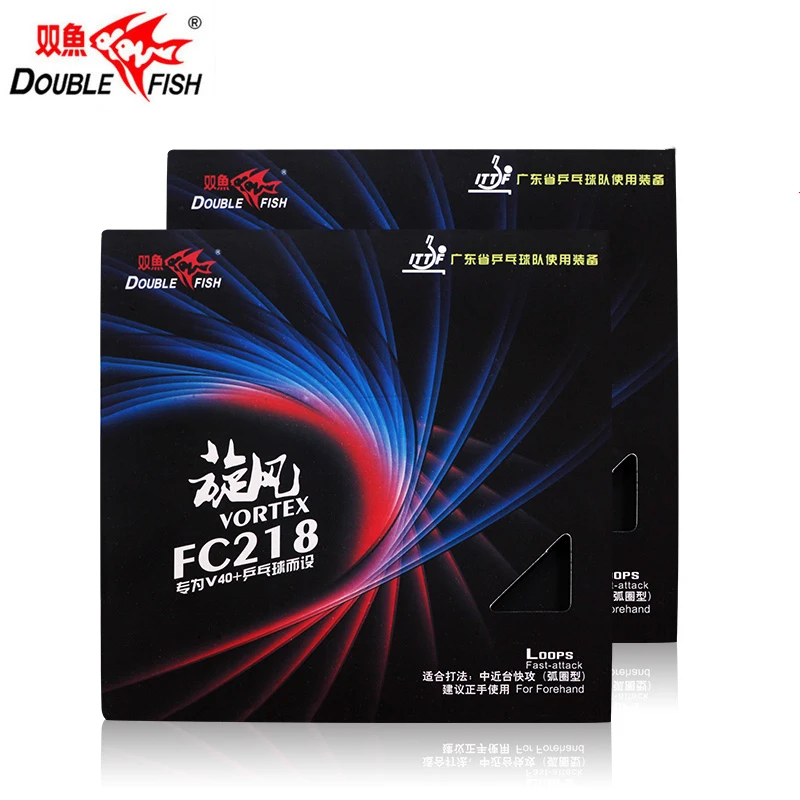 مزدوجة الأسماك دوامة FC218 لزجة الداخلية الطاقة تنس طاولة مضرب المطاط الإطارات بينغبونغ Topsheet مع الأسود الإسفنج ل حلقة تدور مزدوجة الأسماك دوامة FC218 لزجة الداخلية الطاقة تنس طاولة مضرب المطاط الإطارات بينغبونغ Topsheet مع الأسود الإسفنج ل حلقة تدور