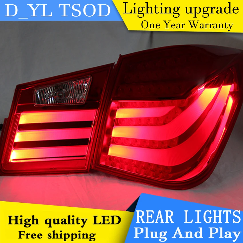 D_YL Car Styling for Chevrolet Cruze Taillights BMW Design 2012 Cruze