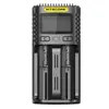 Nitecore-cargador de cuatro ranuras USB UM4, circuito inteligente, seguro Global, cargador de iones de litio AA 18650 14500 16340 26650 ► Foto 2/6