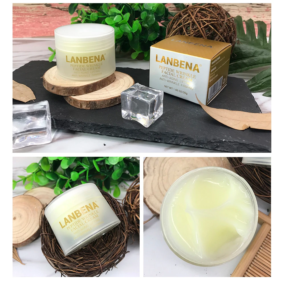 LANBENA Six пептидный крем для лица против морщин лифтинг старения ухода за кожей