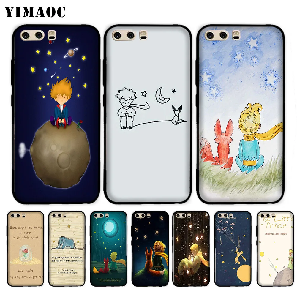 

YIMAOC little prince fox Soft Case for Huawei P20 P30 Lite Mini Plus Pro P Smart 2019