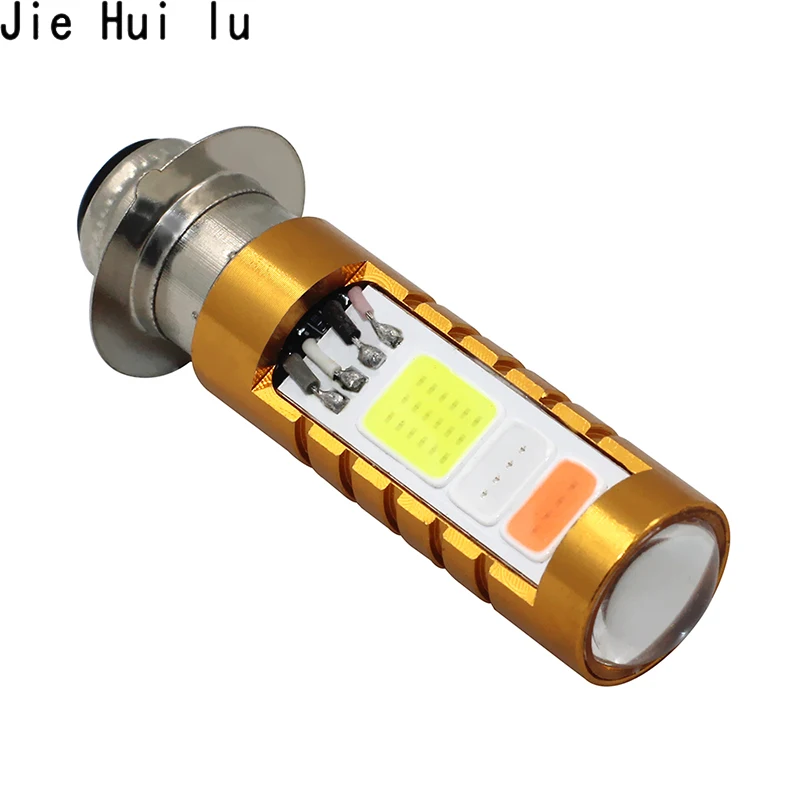 1 шт. 18 Вт COB светодиодный H6 H6M PX15D светильник для головы мотоцикла лампа DRL