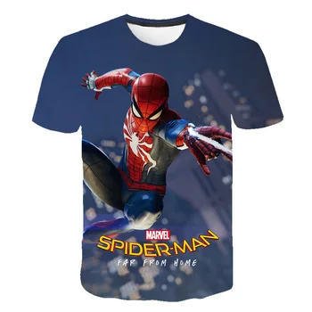 2019 Boys T-shirt Kids Clothes Summer Tops Spiderman T shirt Enfant Costumes Kids Tshirt Koszulka boy T shirts For Children New 3