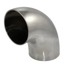 Высокая Quality76MM " OD санитарно-технического оборудования 90 градусов трубы фитинги Нержавеющая сталь SUS(нержавеющая сталь) SS316