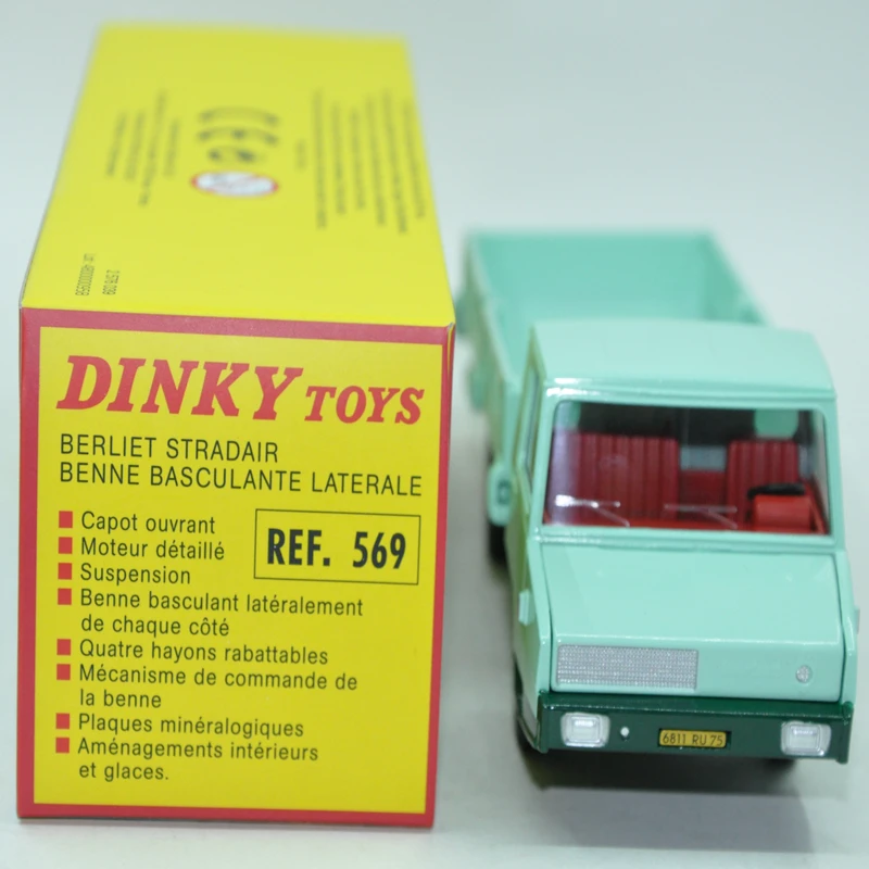 Diecast  1:43 Dinky Toys Atlas Ref 565 Antique car model Alloy Car Toy