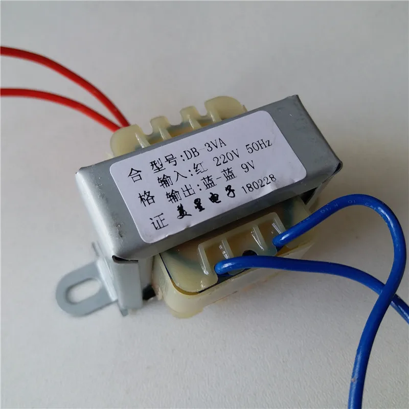 6 в 9 в 10 в 12 В 24 В трансформатор 3VA двойной AC12V-0-12V 3 Вт 220 В вход для предусилителя плата предварительного усилителя плата предусилителя усилитель - Цвет: 3VA 9V 0.33A