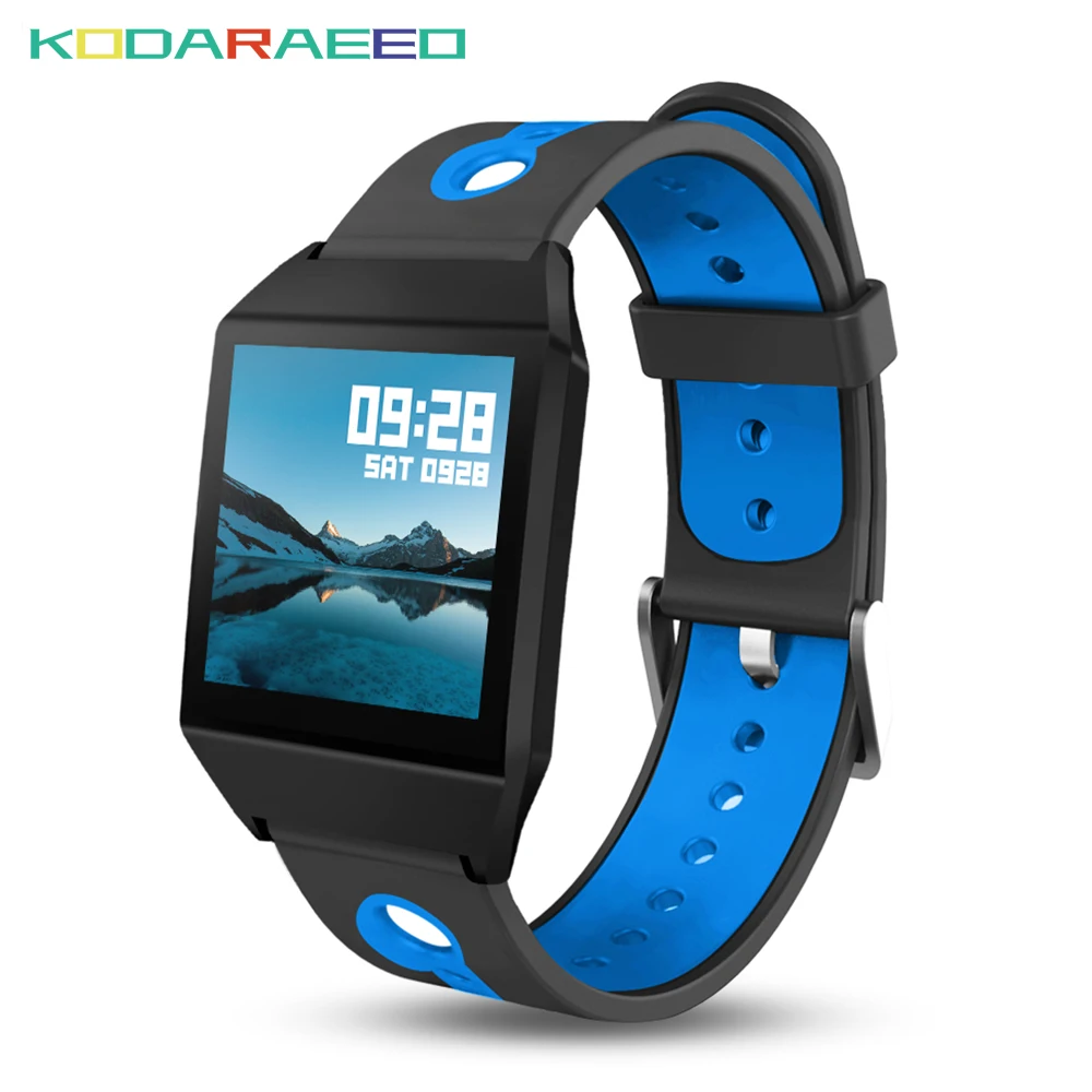 W1 Смарт-часы 1 3 &quotIPS цветной экран GPS Smartband Водонепроницаемый Шагомер трекер