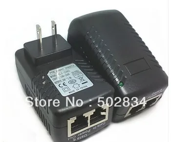 

10pcs/lot 15V 1A US PoE Injector PoE Power Plug Adapter