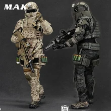 Коллекция комплектов одежды 1/6 масштабная Военная фигурка солдата, комплект одежды и аксессуары для оружия без тела
