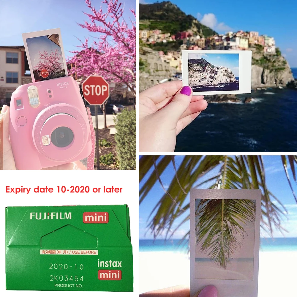 Пленка Fujifilm Instax Mini на выбор фоторамка 10-100 лист фотобумага для камеры Instax Mini 9 Mini 8 Instant Mini 70 90