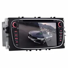 Beiinle Android 6.0.1 GPS навигатор стерео Радио Quad Core 16 г 2 дин 1024*600 для Ford Focus mondeo S-Max C-Max Galaxy