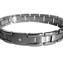 Рождественский подарок Вольфрам карбида с полированной блестящие и щеткой Браслеты/TUBR1019