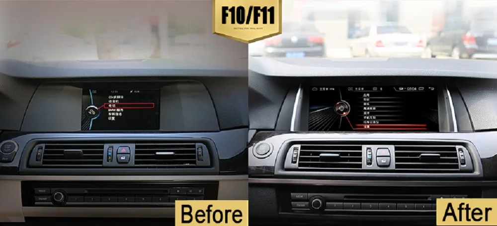 YESSUN 10 "-дюймовый HD Экран для BMW 5 серии F10 F11 2011 ~ 2012 автомобилей Аудио Видео стерео плеер навигации gps мультимедиа (без CD DVD