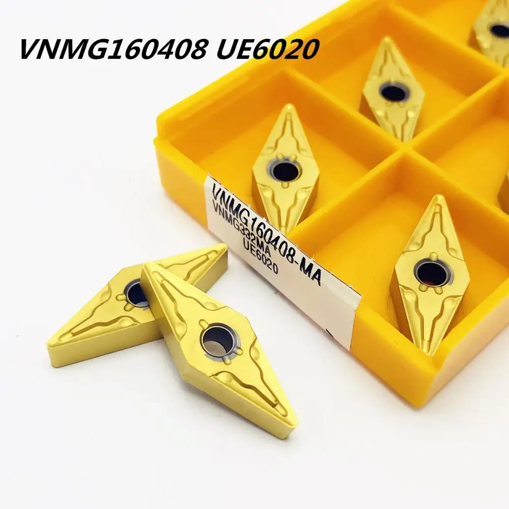 

20PCS Carbide tool VNMG160408 MA UE6020 metal milling turning tool carbide CNC products VNMG160408 lathe tool steel processing