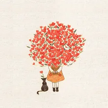 Ручная крашеная хлопчатобумажная льняная ткань для рукоделия шитья Лоскутная Ткань для декора столовых приборов/кошельков/сумок/подушек/каркасных картин