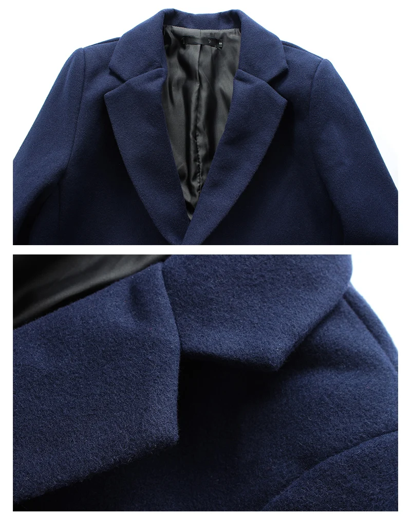 Мужской Тренч, новинка, модный дизайнерский длинный Мужской плащ, осенне-зимнее ветрозащитное тонкое пальто, мужской Тренч размера плюс