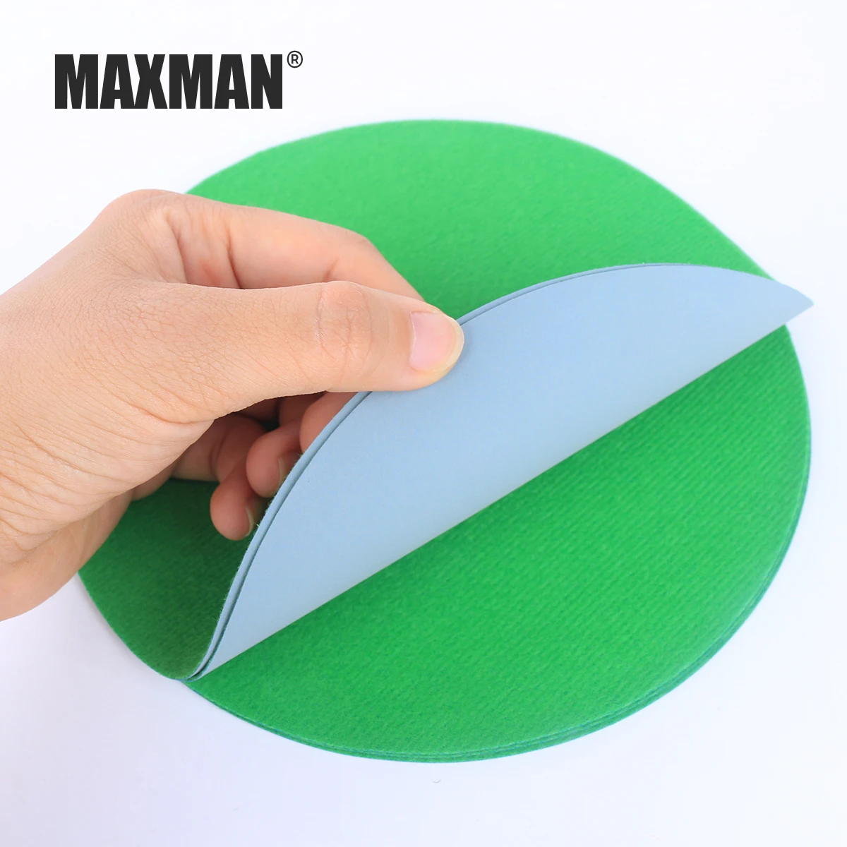 MAXMAN 5Pcs/lot 7Inches Sandpaper Hook Loop Dry Wet/Dry Flocking Sanding Disc for Polishing Sanding Pad Rotary Tools Accessories