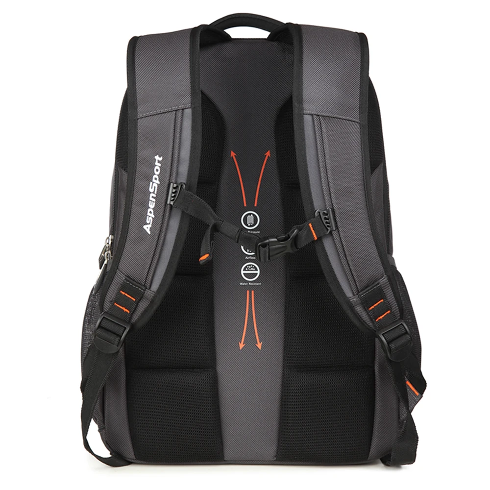 AspenSport 2018 HOT New Brand Cool Urban Backpack Men Women Light Slim Minimalist Fashion Women Bac