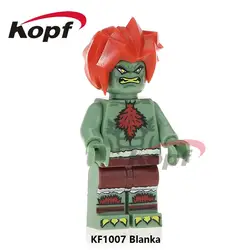 20 шт. kf1007 Super Heroes Street Fighter Blanka dhalsim Honda Магия учитель Кирпичи Строительные Конструкторы образование Детский подарок Игрушечные лошадки