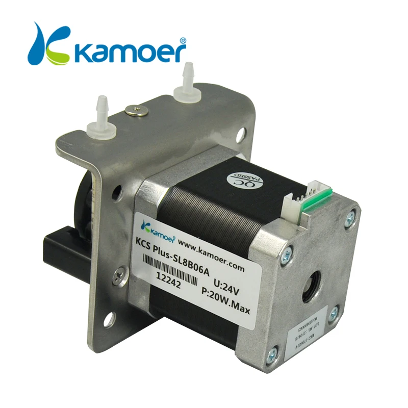 Насос Kamoer KCS PLUS mini peristaltic pumpwater с высокой точностью и шаговым двигателем (установка
