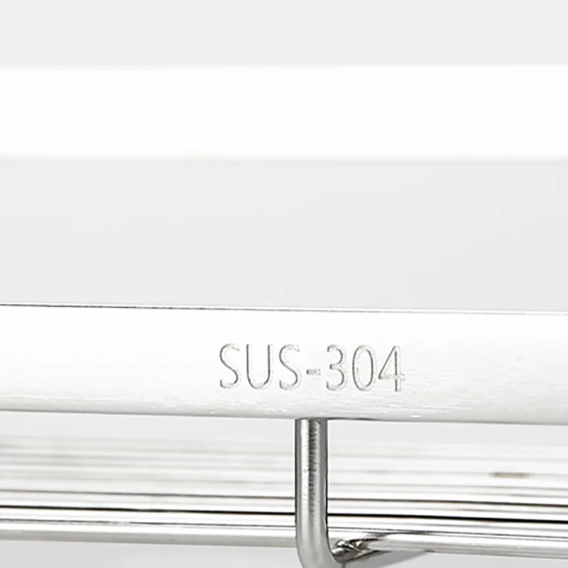 304 stainless steel drainer storage rack sponge holder cleaning rag shelves scouring pad steel ball organizer